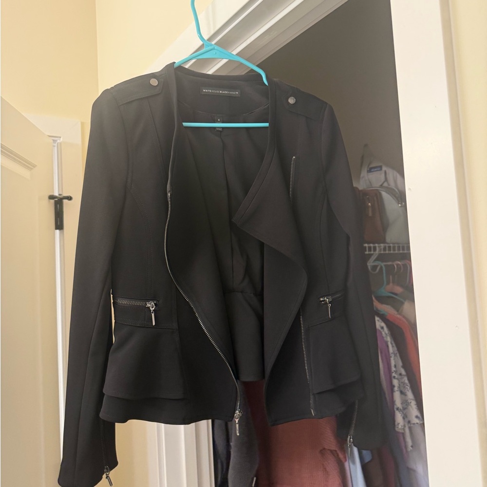 White House Black Market Black Blazer